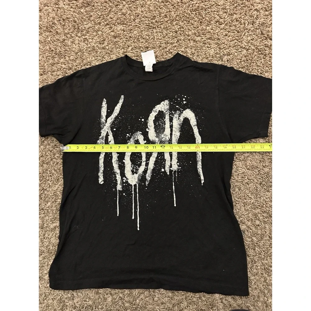 Tultex Korn Still A Freak Black Short Sleeve Shirt Mens Size Medium